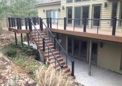 modern outdoor deck