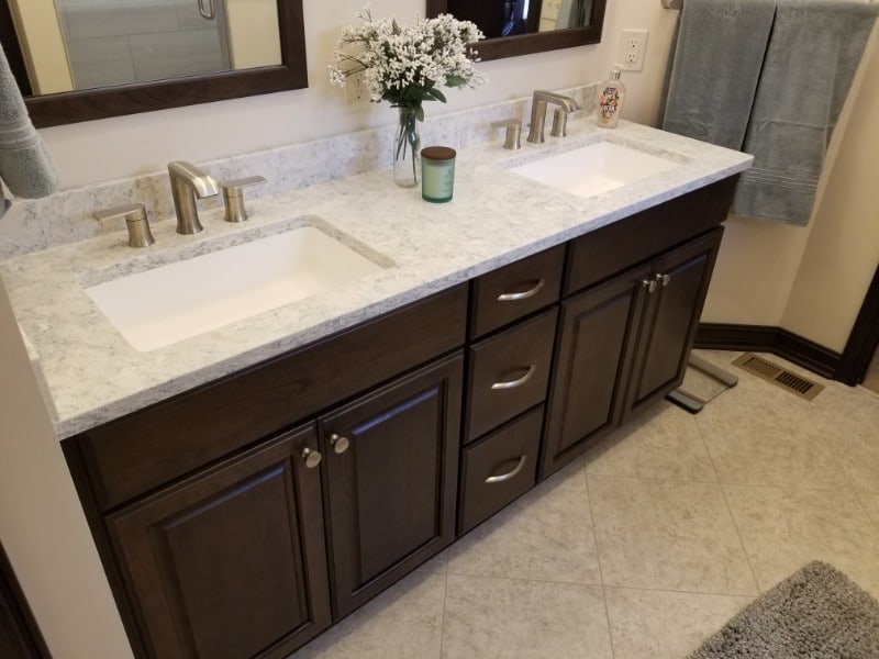 Medina, Ohio Bathroom Remodel – Geschke Family