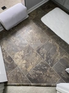 medina bathroom floor remodel