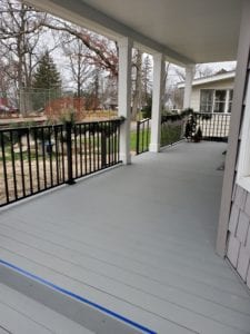 Porch/deck remodel