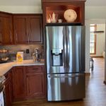 Kitchen remodel fridge space