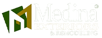 Medina Logo - White