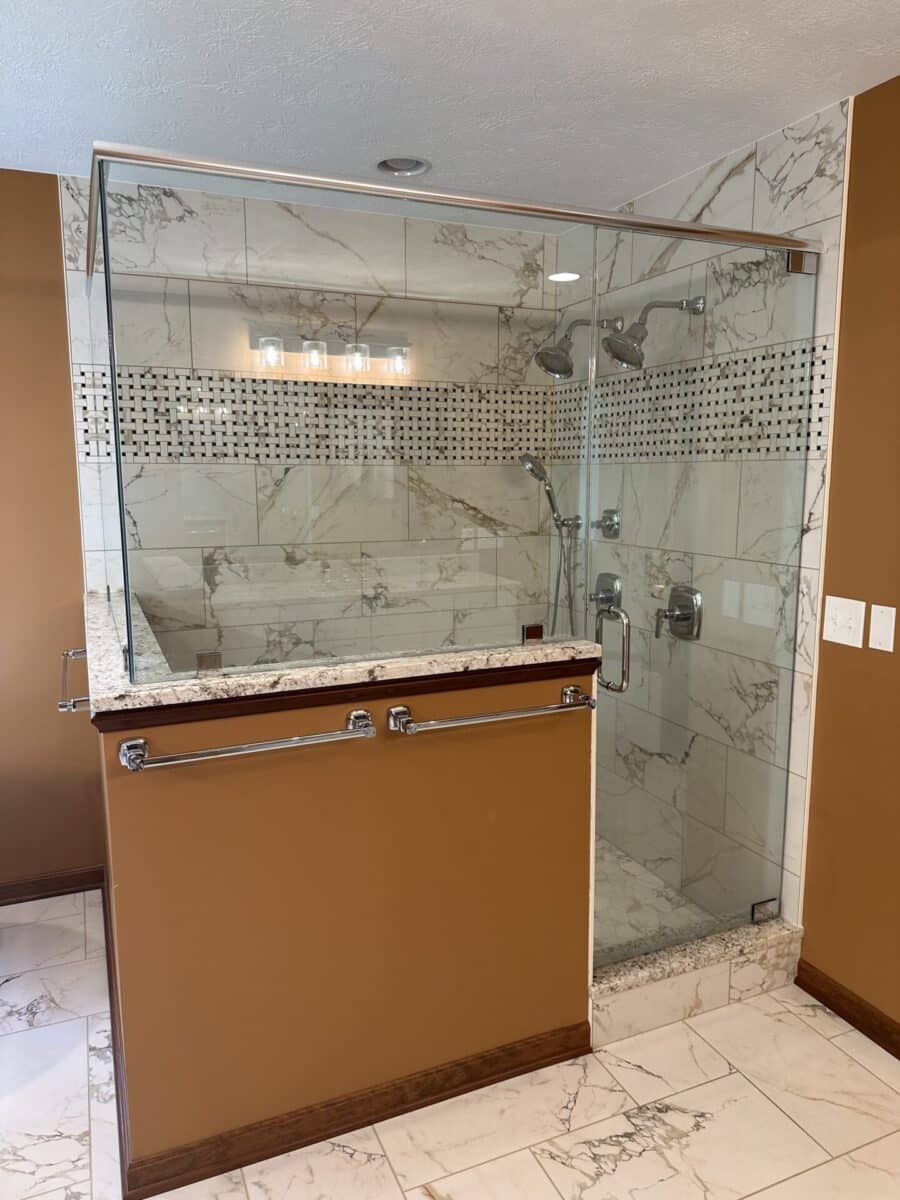 bathroom remodeling contractor project Medina OH