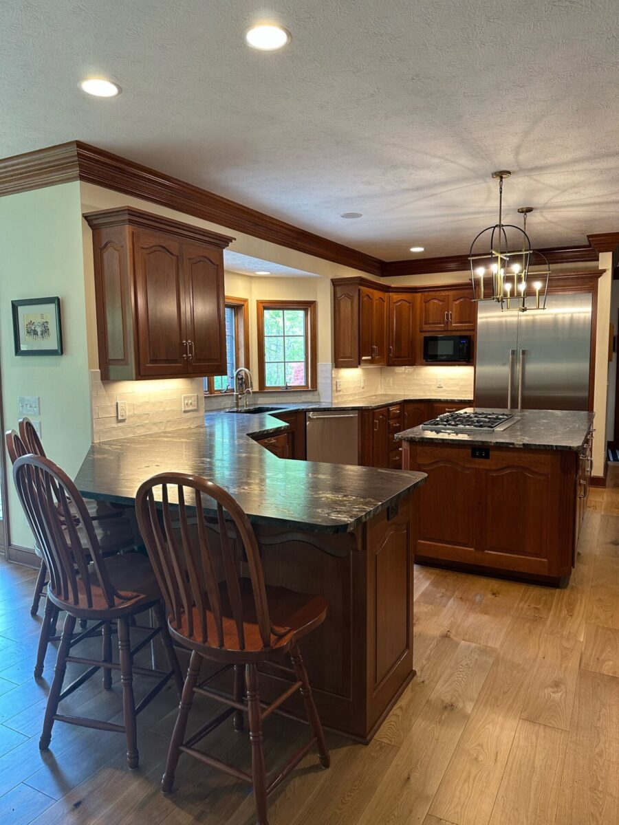 kitchen remodeling contractor project medina ohio