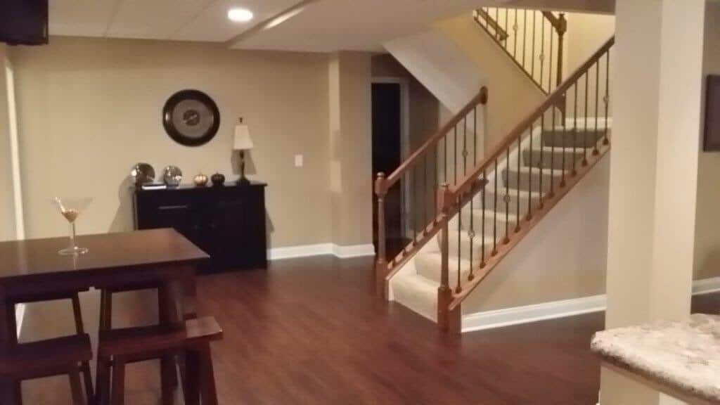 basement stairs