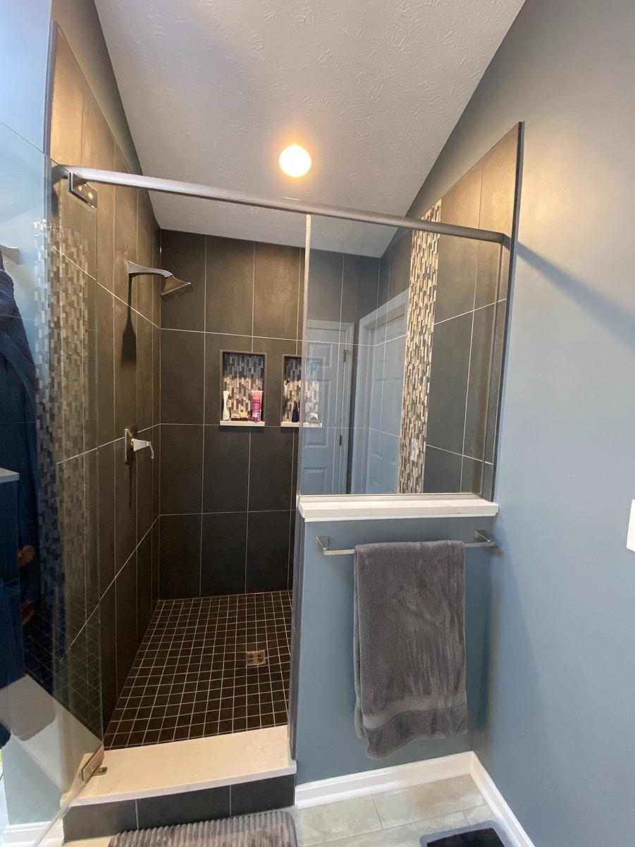 bathroom remodeling contractor project Medina OH